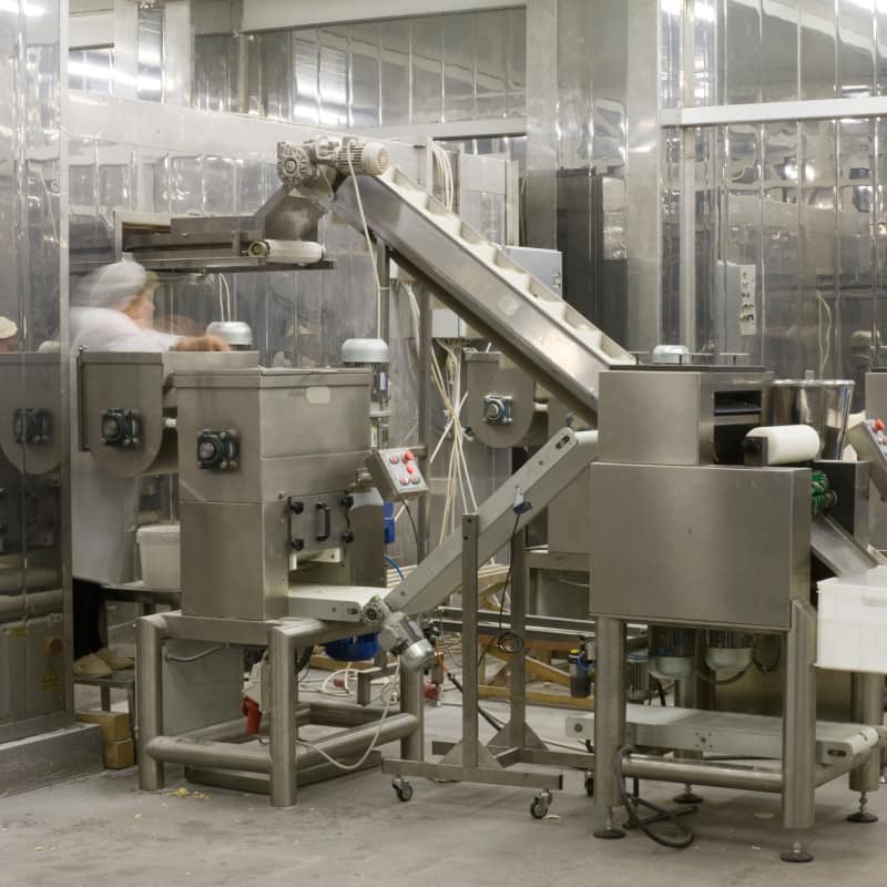 Industrial food processing equipment